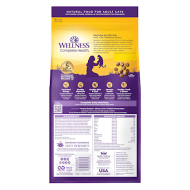 wellness complete health natural grain free dry cat food