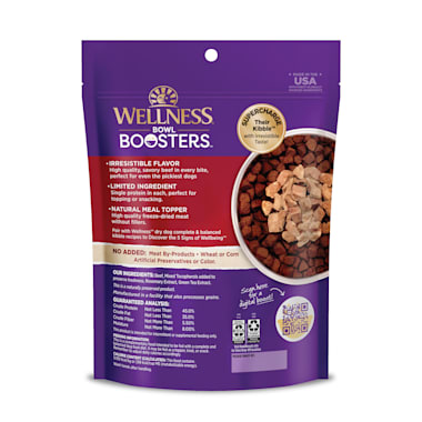 wellness freeze dried dog food