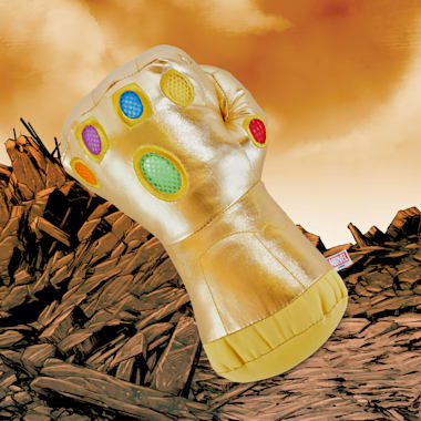 thanos dog toy
