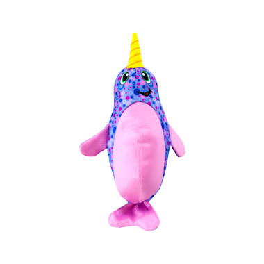 narwhal dog toy