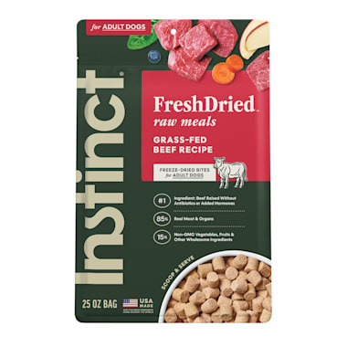instinct beef dog food
