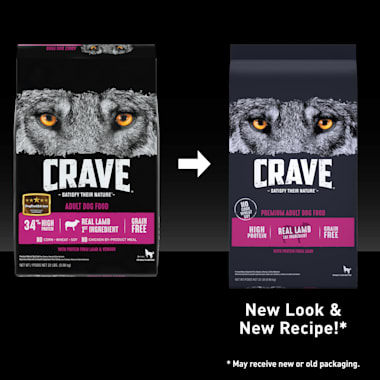 crave lamb and venison dog food