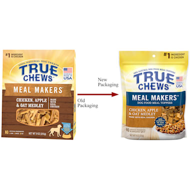 True Chews Meal Makers Chicken Apple And Oat Medley Dog Treat 9 Oz Petco