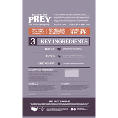taste of the wild prey limited ingredient