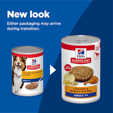 hill's science diet puppy chicken & barley entree canned dog food