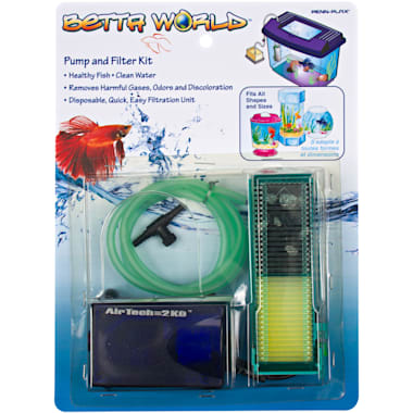 Penn Plax Small World Pump And Filter Kit Petco