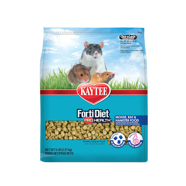 Kaytee FortiDiet Pro Health Mouse, Rat & Hamster Food, 5 lbs. Petco