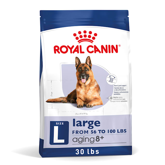 Royal Canin Large Aging 8+ Senior Dry Dog Food, 30 lbs. Petco