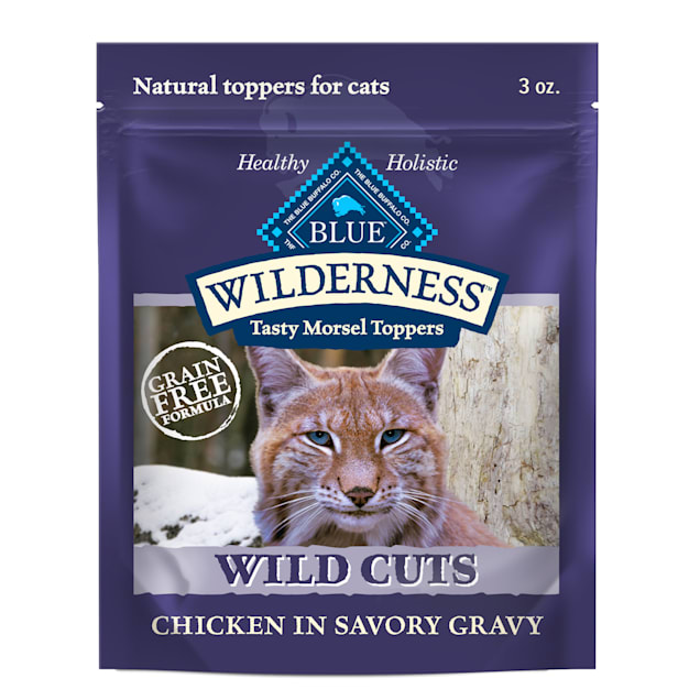 Blue Buffalo Blue Wilderness Wild Cuts Tasty Chicken Morsels Wet Cat