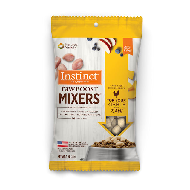 Instinct Freeze-Dried Raw Boost Mixers Grain-Free Chicken ...