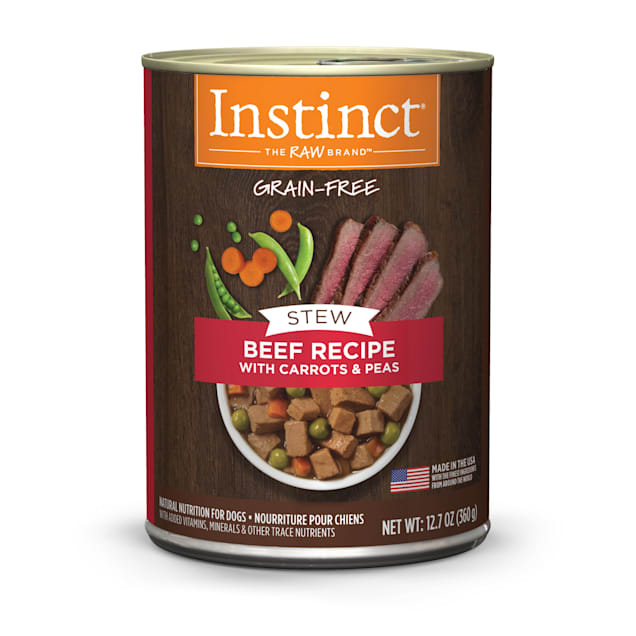 Instinct Grain-Free Stews Beef Recipe Wet Dog Food, 12.7 ...