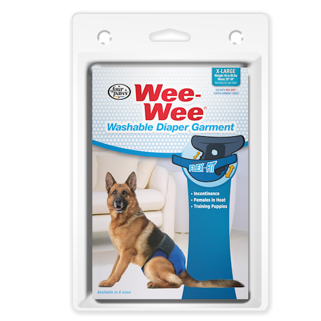WeeWee Pads Washable Diaper Garment, XLarge Petco