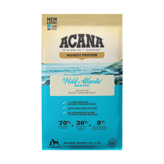 ACANA Wild Atlantic Dry Dog Food, 25 lbs. Petco