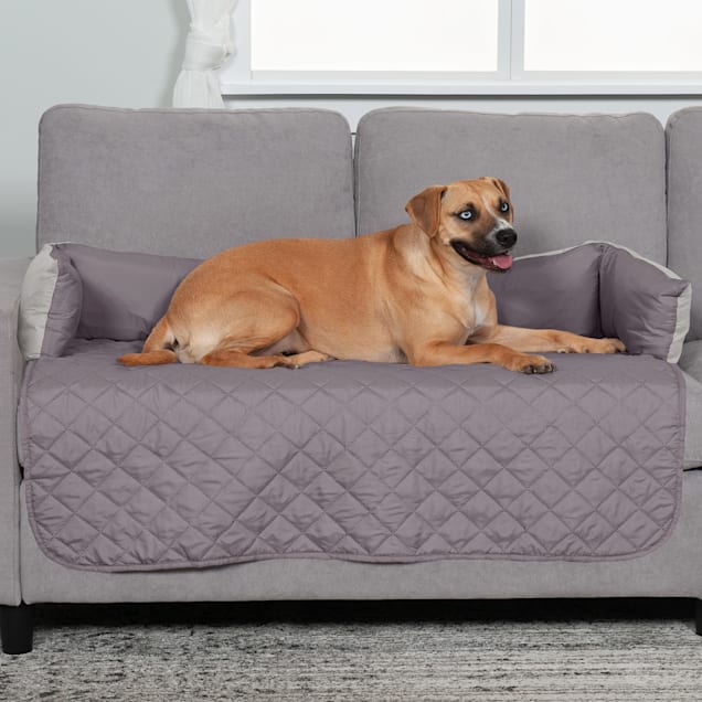FurHaven Sofa Buddy Furniture Cover Dog Bed Gray, 42" L x 26" W Petco