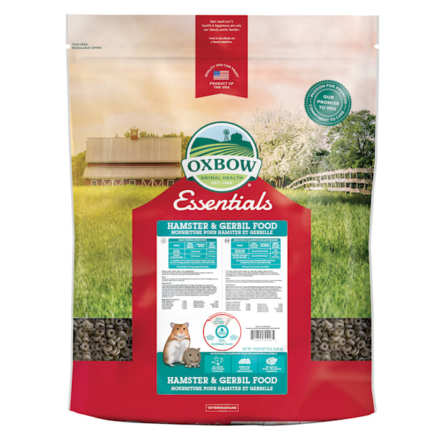Oxbow Essentials Hamster & Gerbil Food, 15 lbs. Petco
