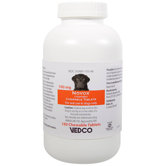 Novox Dog Chewable Tablets 100mg, Count of 180 Petco