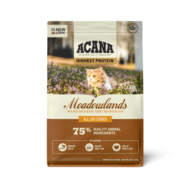 ACANA Meadowlands Dry Cat Food, 4 lbs. Petco