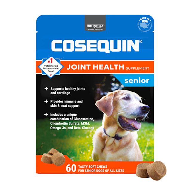 Cosequin Senior Max Strength Joint Health Soft Chews for Dogs, Count of