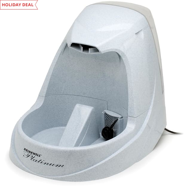 PetSafe Drinkwell Platinum Dog and Cat Water Fountain, 168 ...