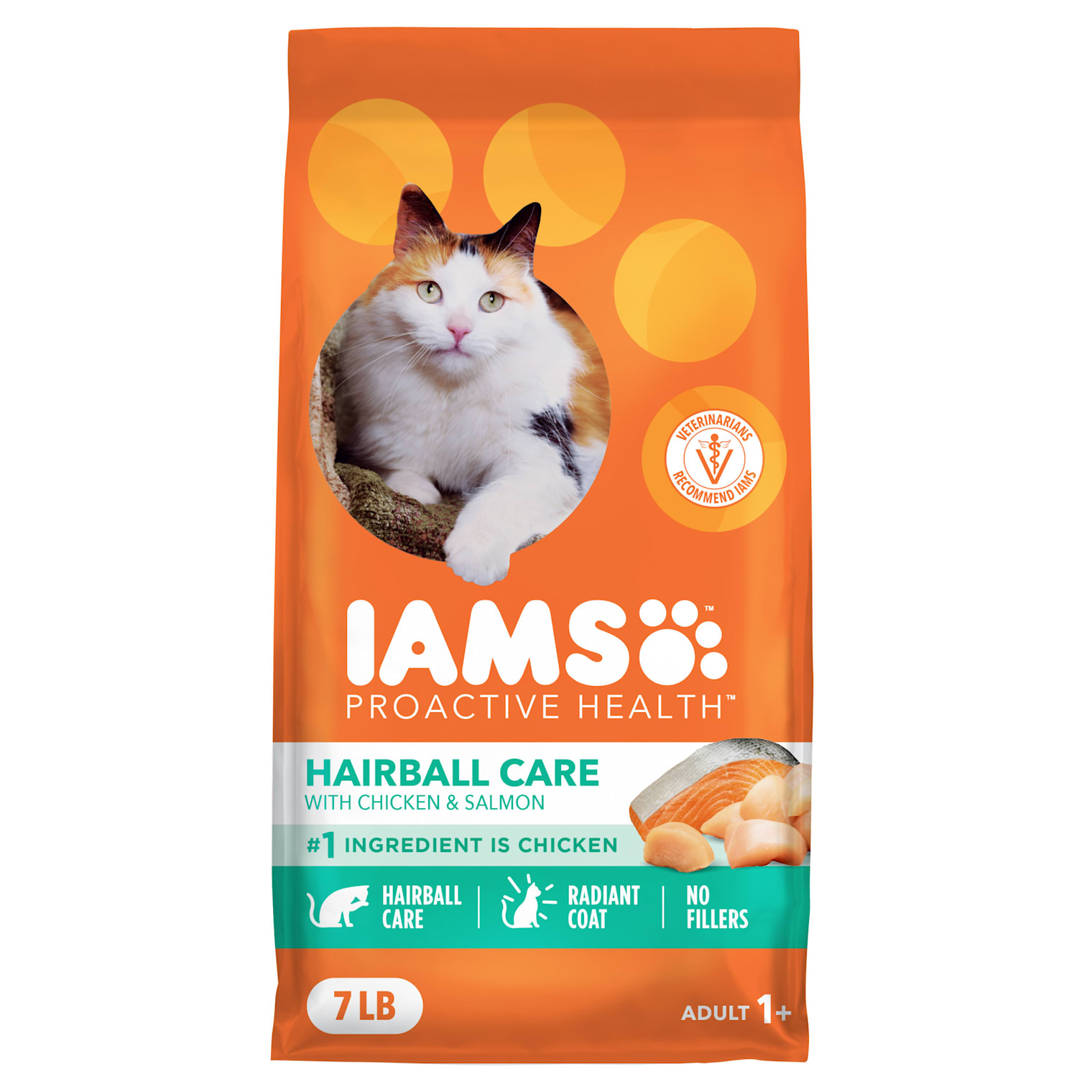 iams proactive health hairball care