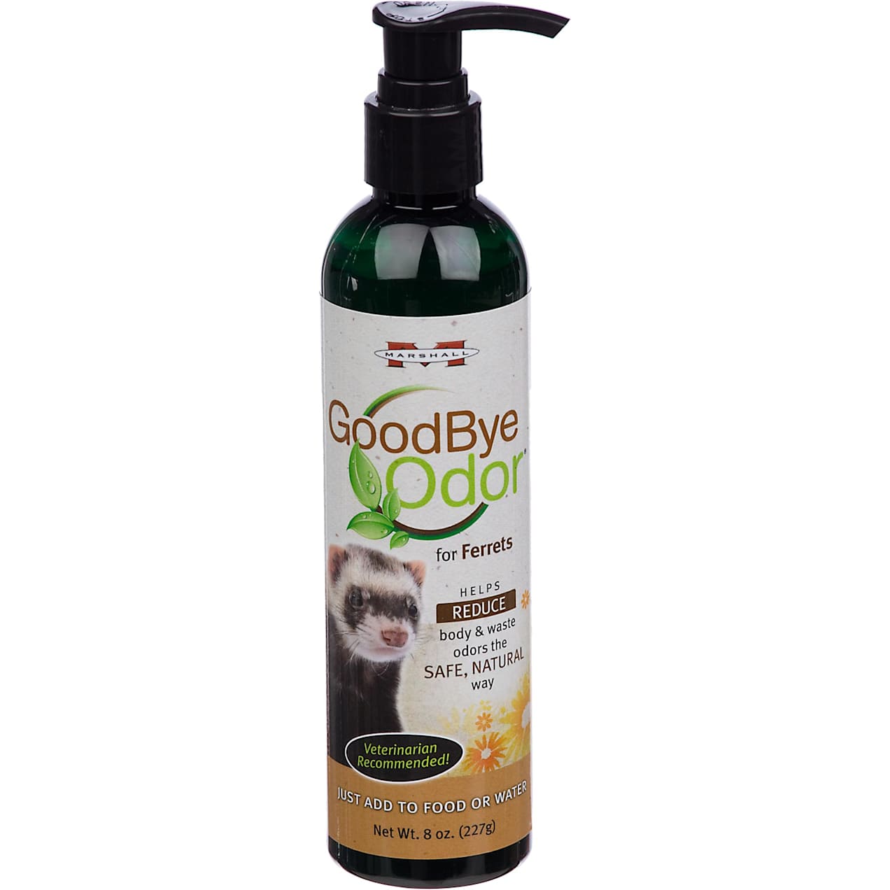 Marshall Pet Products Good Bye Odor Ferret Waste Odor Reducer, 8 fl. oz