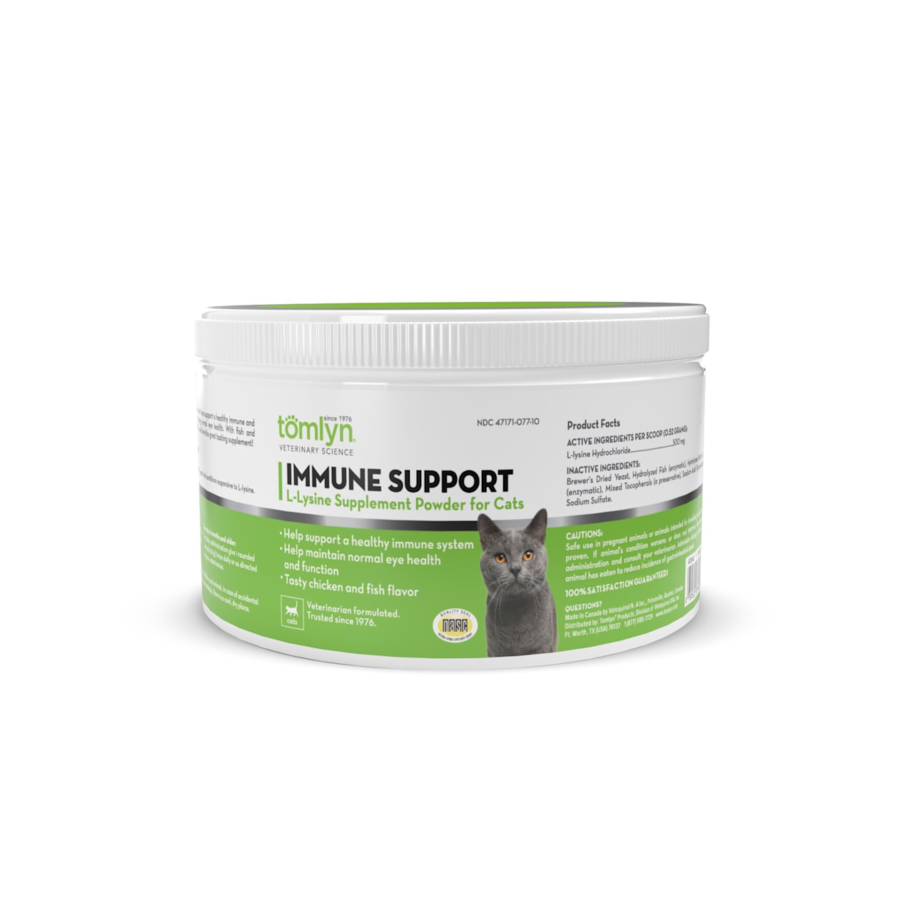Tomlyn Immune Support LLysine Powder for Cats, 3.5 oz. Petco