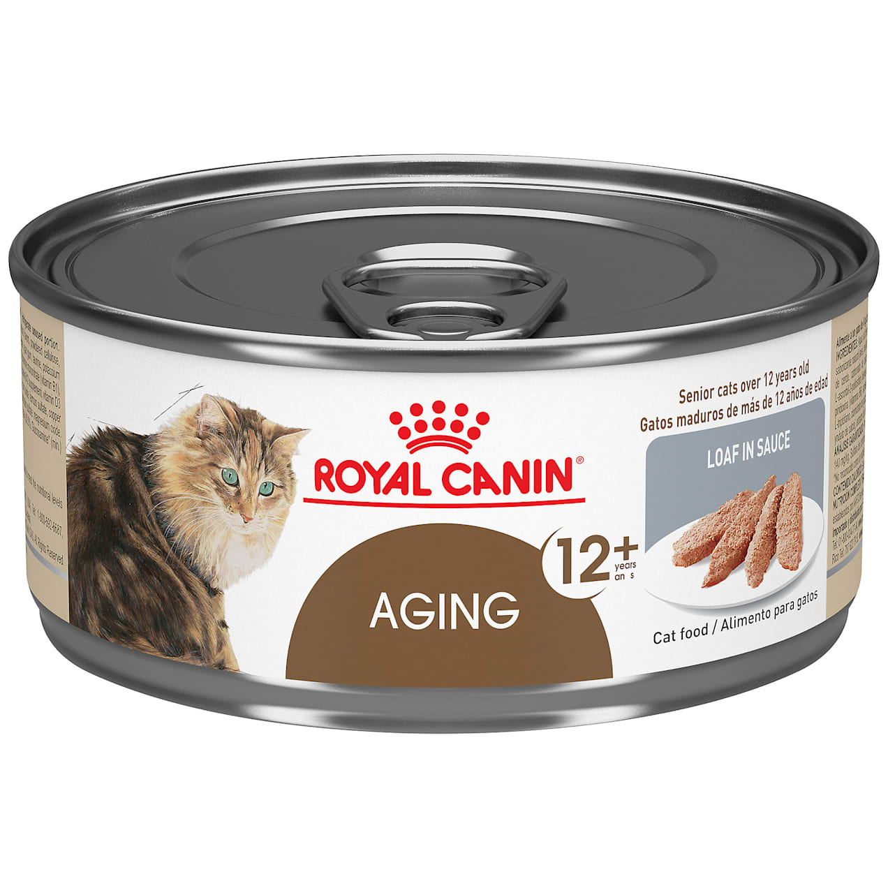 Royal Canin Aging 12+ Loaf in Sauce Wet Cat Food, 5.8 oz., Case of 24