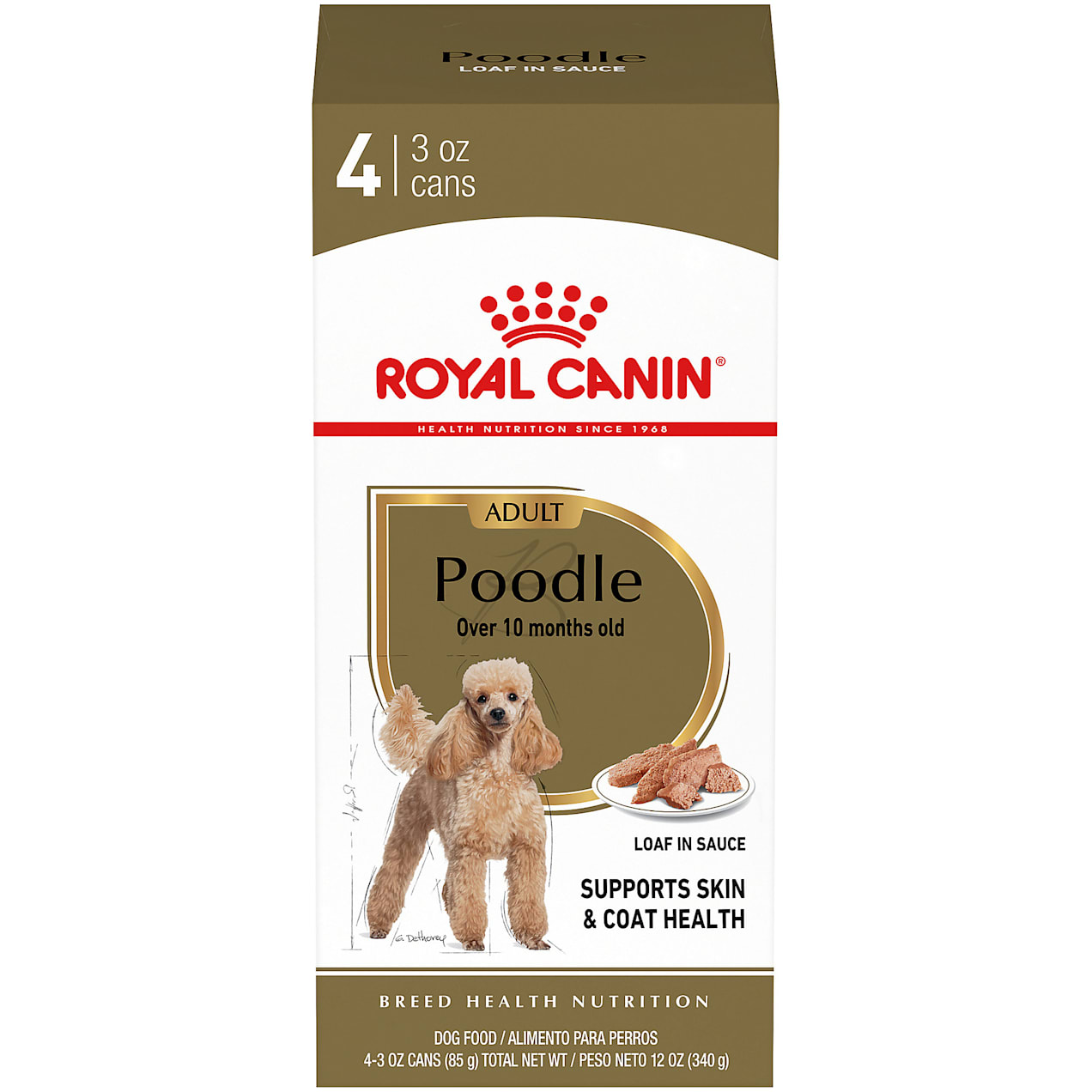 Royal Canin Breed Health Nutrition Poodle Loaf In Sauce Wet Dog Food