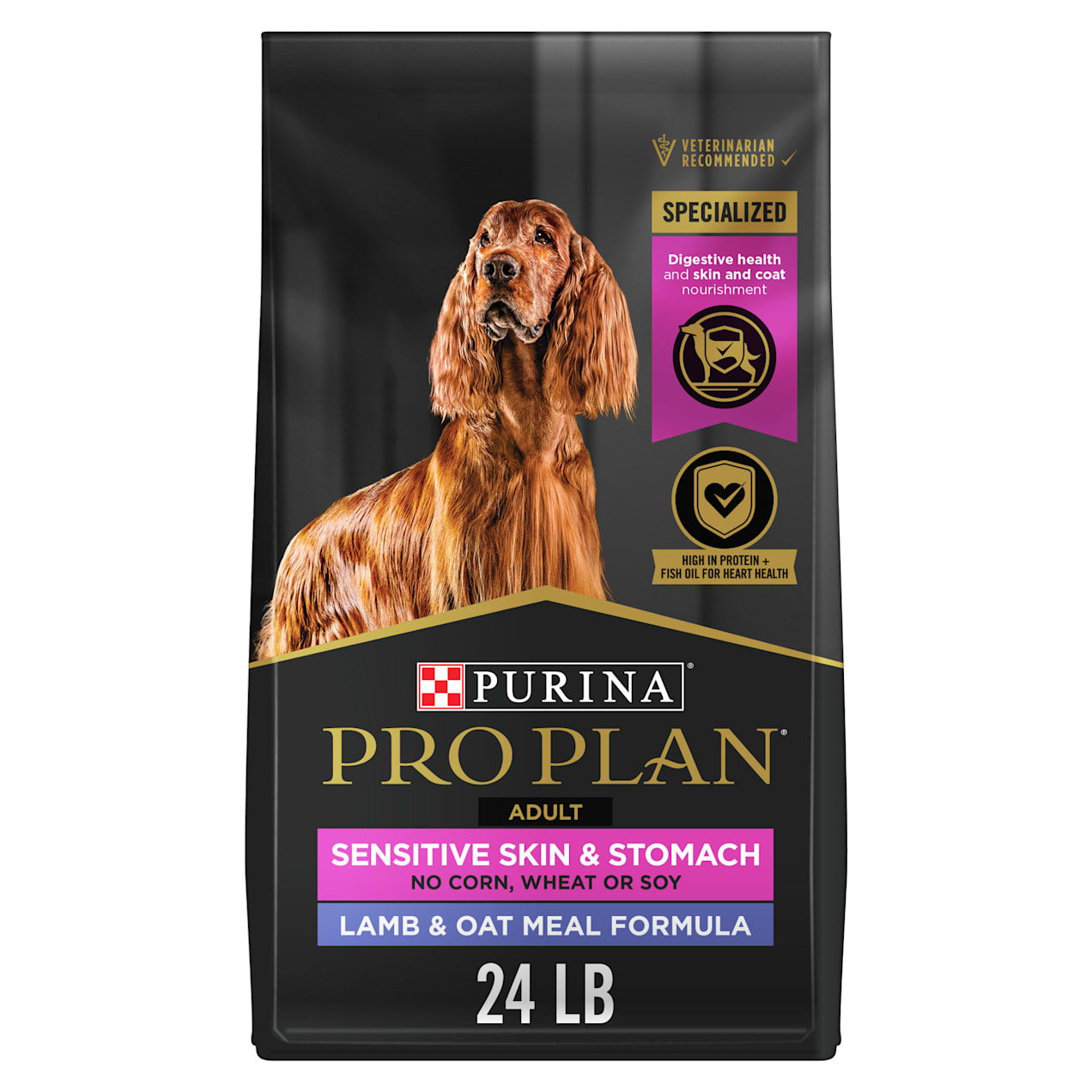 Purina Pro Plan Lamb Oat Meal Formula Dry Dog Food 24 lbs Petco