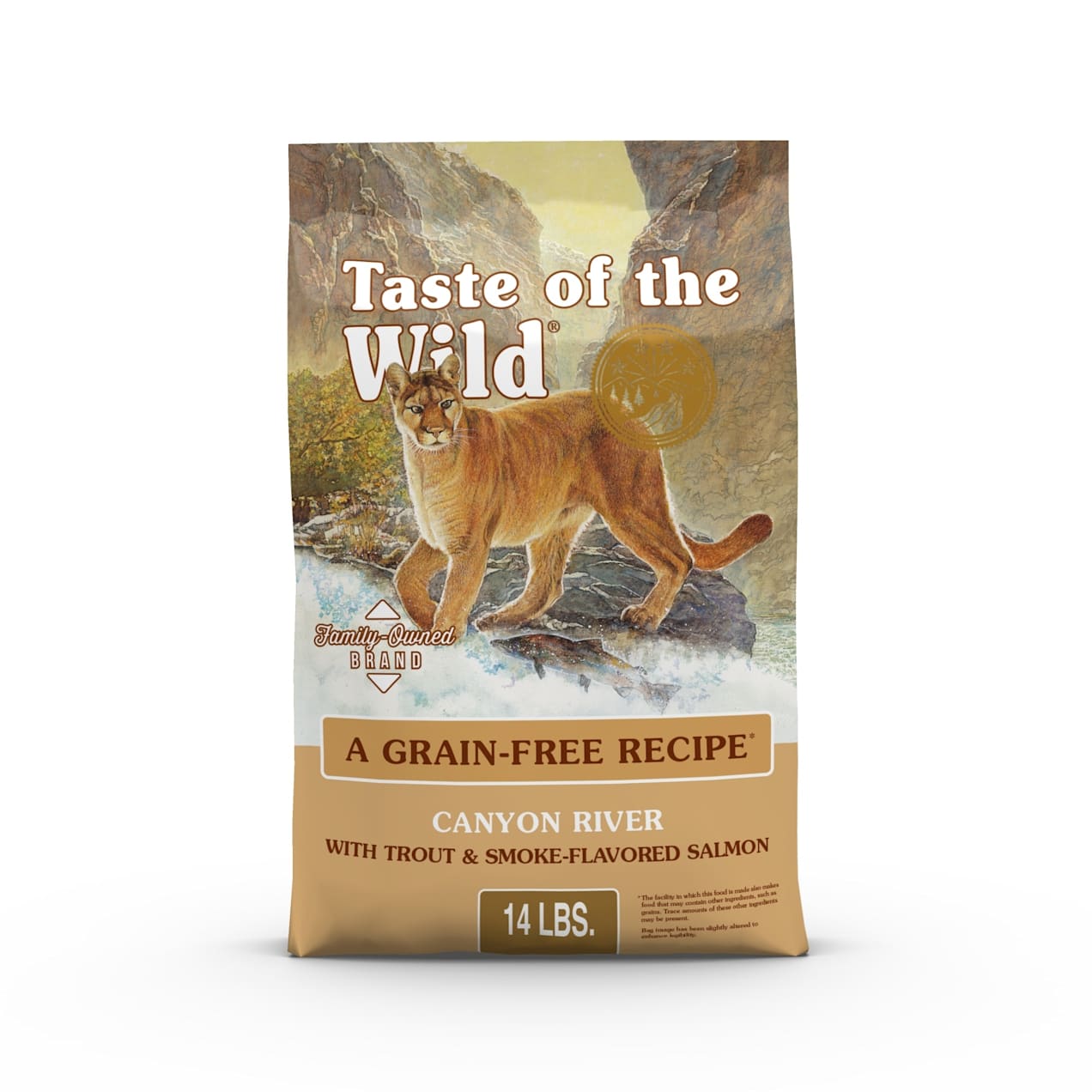 Taste of the Wild Canyon River GrainFree Trout & Smoked Salmon Dry Cat