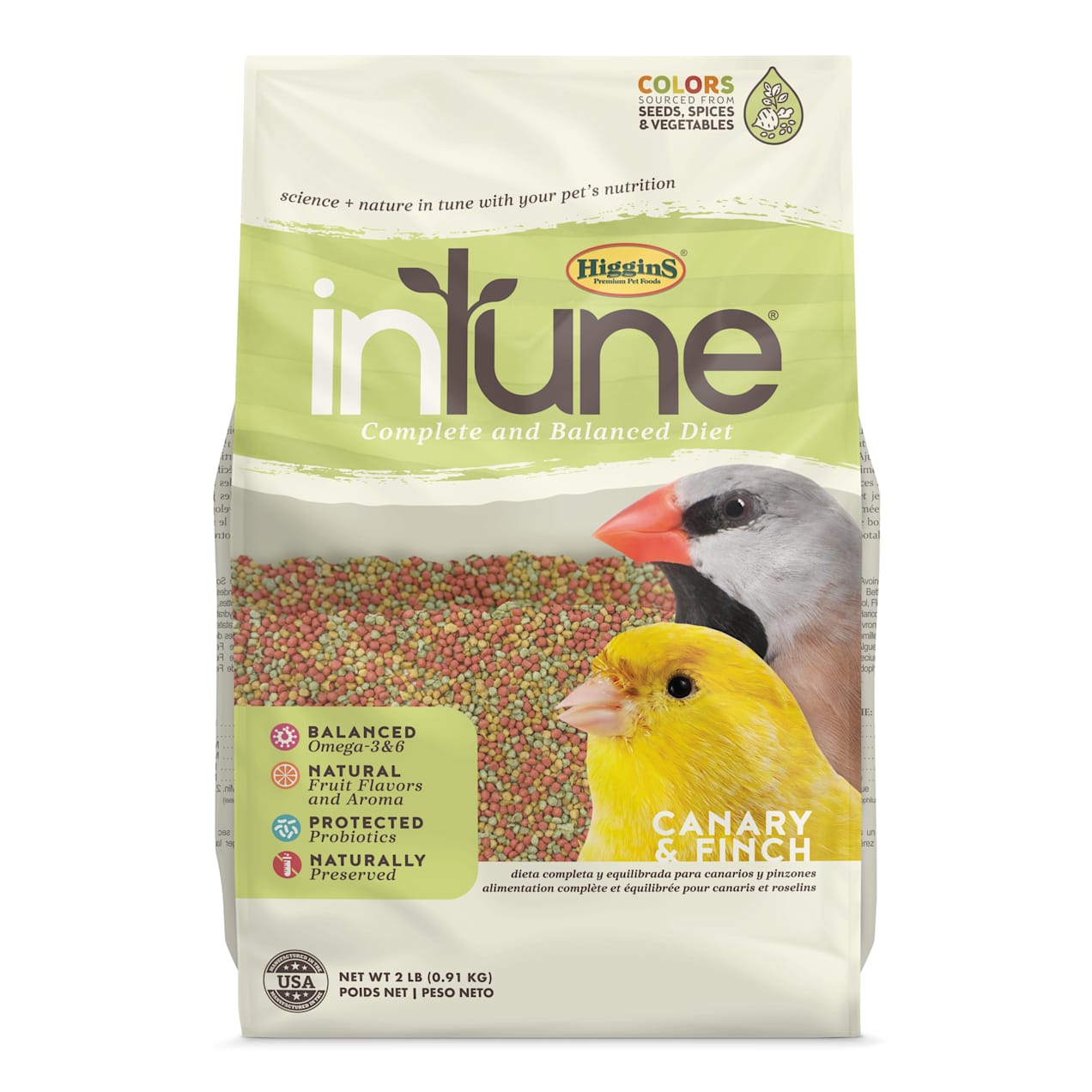 Higgins inTune Complete and Balanced Diet Fruit Extruded ...