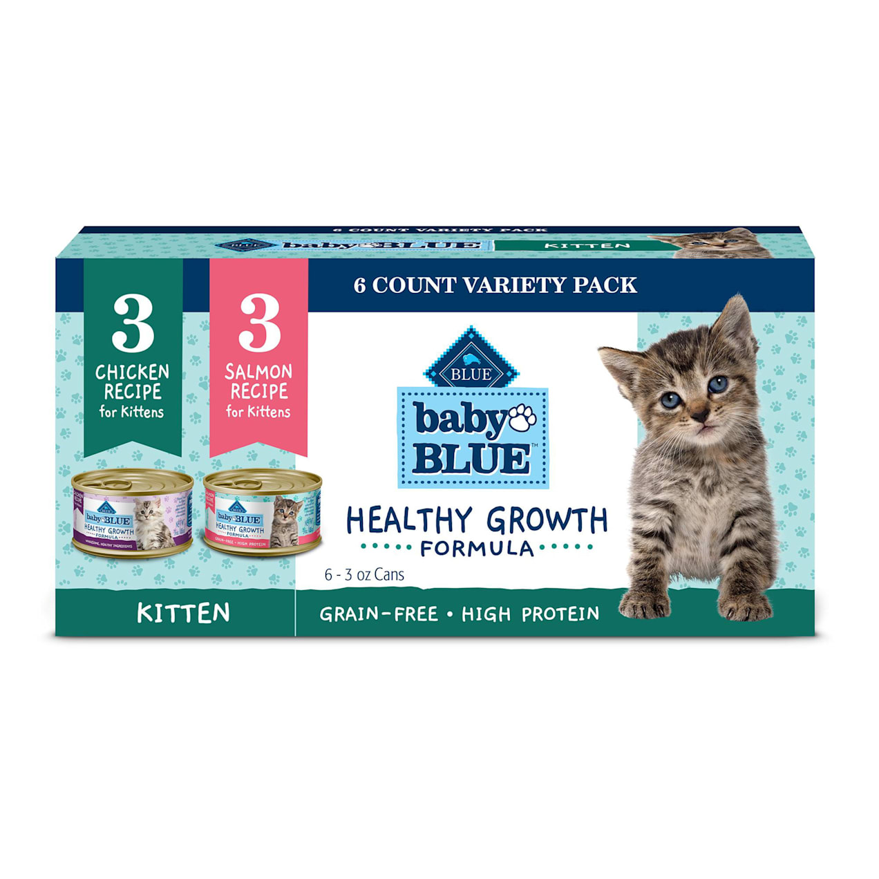 Blue Buffalo Baby Blue Healthy Growth Formula Natural Grain Free Kitten
