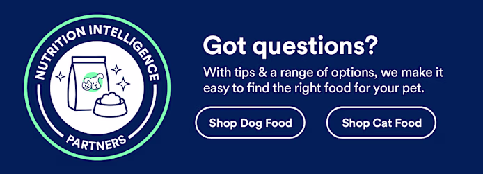 Shop dog and cat food with Petco partners to fit your pet's perfect fit.