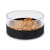 Reddy Trifecta Glass With Bamboo Lid Dog Bowl 4 2 Cups Petco