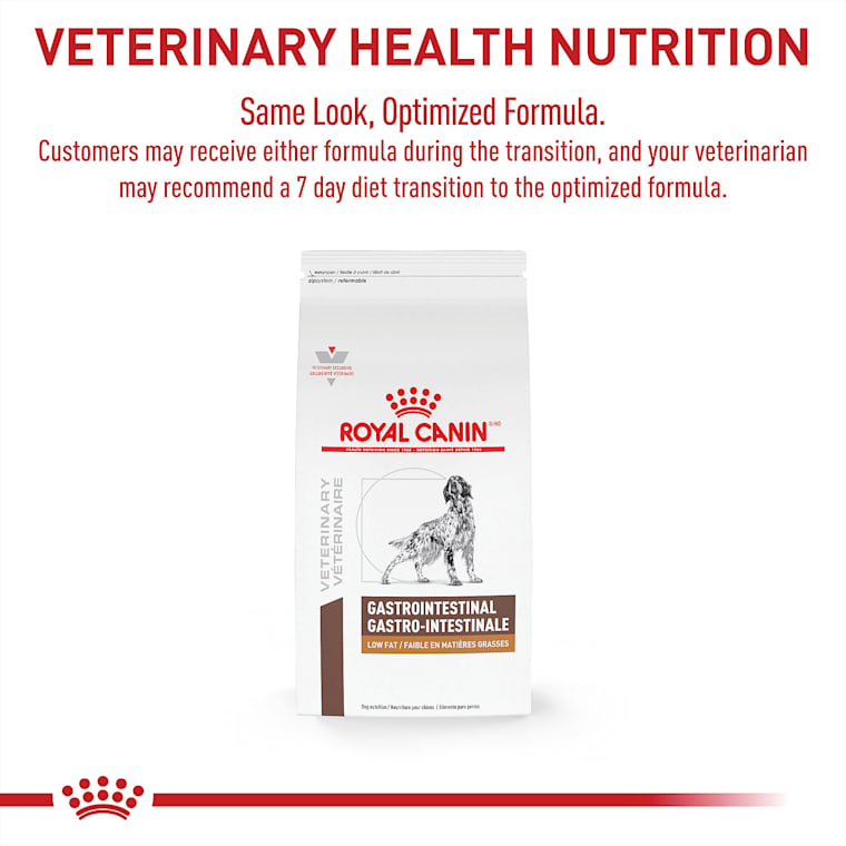 Royal Canin Veterinary Diet Gastrointestinal Low Fat Dry Dog Food 28 6 Lbs Petco