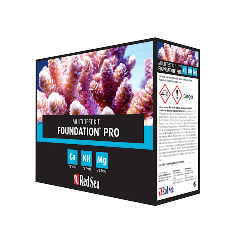 水質管理 Red Sea Foundation Pro Multi Test Kit Red Sea Foundation Pro Multi Test Kit | Petco