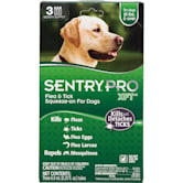 Sentry Pro Xft Squeeze On Dogs Over 61 Lbs Flea Tick Treatment 3 Month Supply Petco