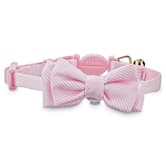 Bond & Co Fancy Gray Kitten Collar with Pink Bow 