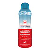 tropiclean oxymed hypoallergenic oatmeal pet shampoo