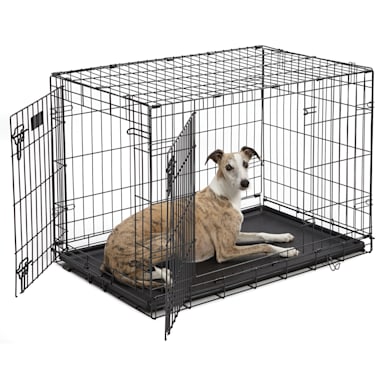 Midwest Icrate Double Door Folding Dog Crate 36 L X 23 W X 25 H Petco