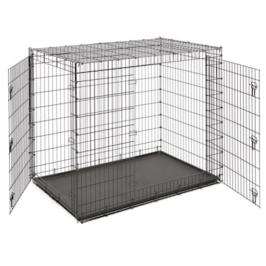 Midwest Solution Series Ginormus Double Door Dog Crate 54 L X 37 W X 45 H Petco