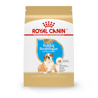 Royal Canin Breed Health Nutrition Bulldog Puppy Dry Dog Food 30 Lbs Petco