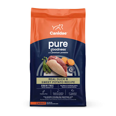 Canidae Pure Grain Free Limited Ingredient Real Duck Sweet Potato Dry Dog Food 24 Lbs Petco