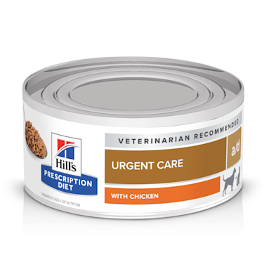 Hill S Prescription Diet A D Urgent Care Canned Dog And Cat Food 5 5 Oz Case Of 24 Petco