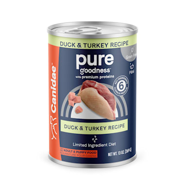 Canidae Pure Grain Free Duck Turkey Formula Wet Dog Food 13 Oz Case Of 12 Petco