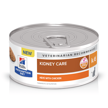 Hill S Prescription Diet K D Kidney Care With Chicken Canned Cat Food 5 5 Oz Case Of 24 Petco