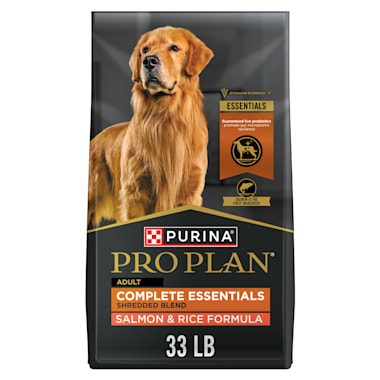 Purina Pro Plan With Probiotics Shredded Blend Salmon Rice Dry Dog Food 33 Lbs Petco