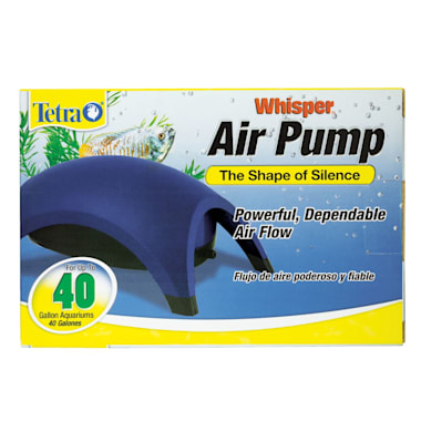 Tetra Whisper Aquarium Air Pump For 40 Gallon Aquariums Petco