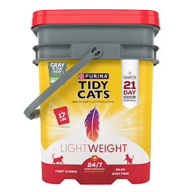 Purina Tidy Cats Lightweight 24 7 Performance Dust Free Clumping Multi Cat Litter 17 Lbs Petco
