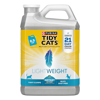 Purina Tidy Cats Lightweight Instant Action Dust Free Clumping Multi Cat Litter 8 5 Lbs Petco